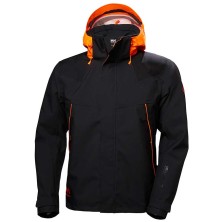 chaqueta helly hansen chelsea evolution 71140 en gris melange/ebano