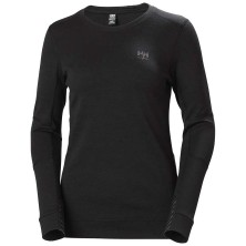 camiseta m/l mujer helly hansen lifa merino 75209 en negro