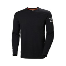 camiseta m/l helly hansen kensington 79242 en negro
