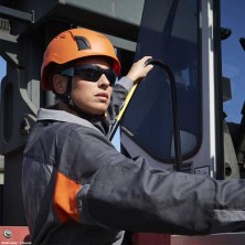 gafa bolle silex+ small en antracita/negro