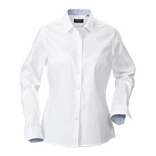 camisa m/l mujer harvest redding oxford 2123023 en blanco