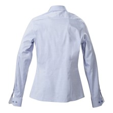 camisa m/l mujer harvest redding oxford 2123023 en azul