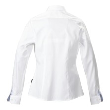 camisa m/l mujer harvest redding oxford 2123023 en blanco