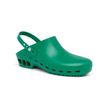zuecos suecos ivar en verde