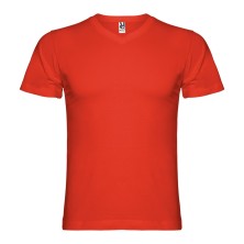 camiseta roly samoyedo 6503 en rojo