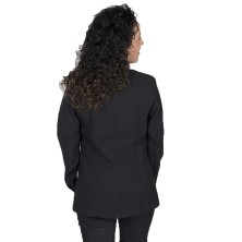 blusa mujer garys cuello mao combi 620700 en negro/burdeos