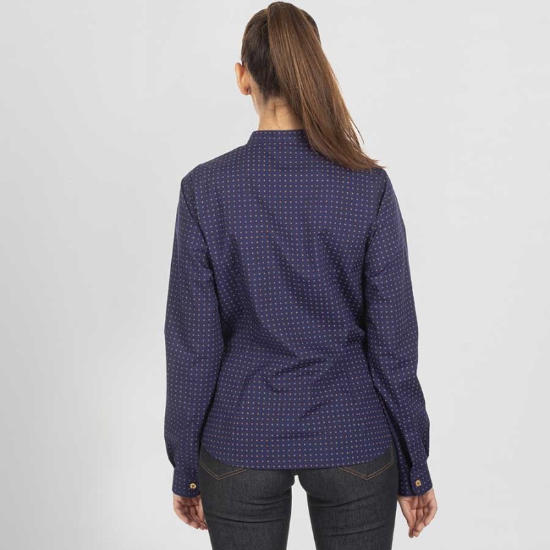 Camisa mujer manga larga garys fiorella 2498