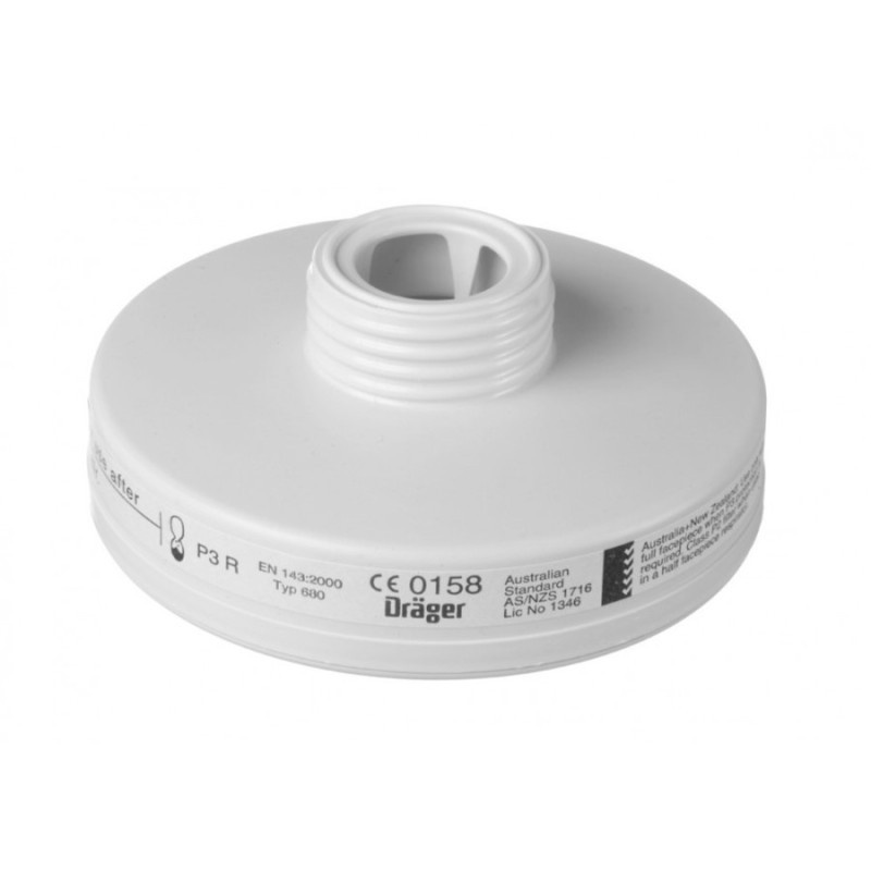 Filtro dräger 1140 p3 r incinerable 6738932