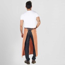 delantal arpillera garys atacama 177200 en naranja