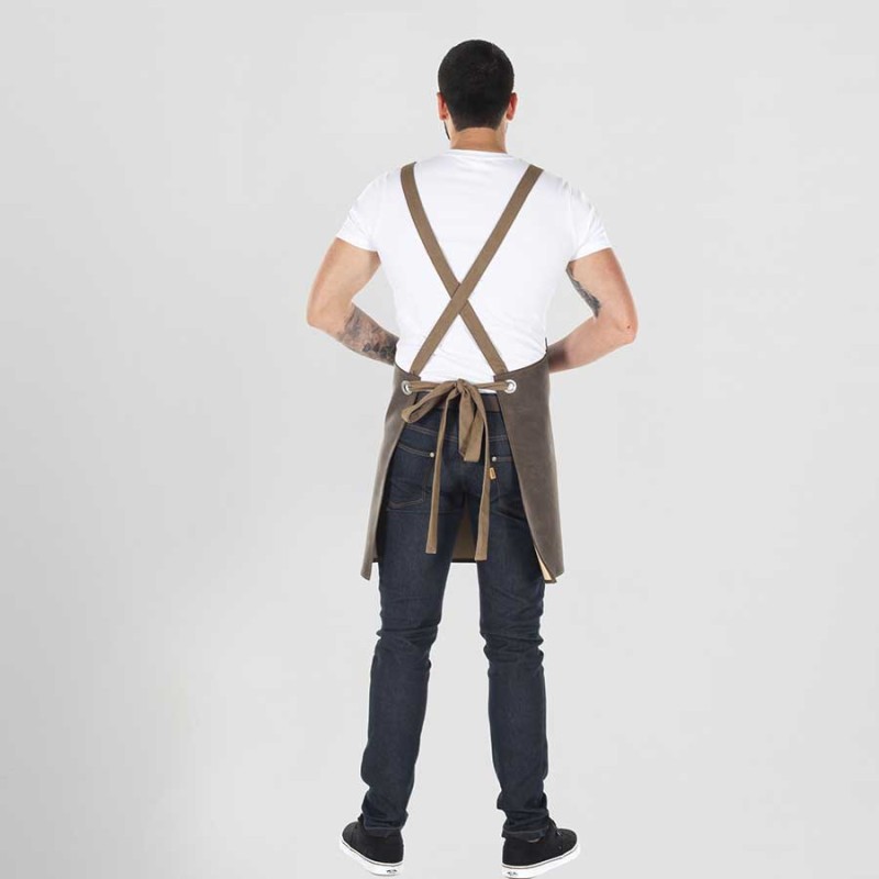 Delantal cuero sintetico garys monte 155400