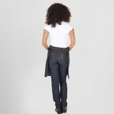 delantal unisex garys jordania 148300 en vaquero negro
