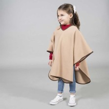 poncho polar infantil garys 309800 en camel