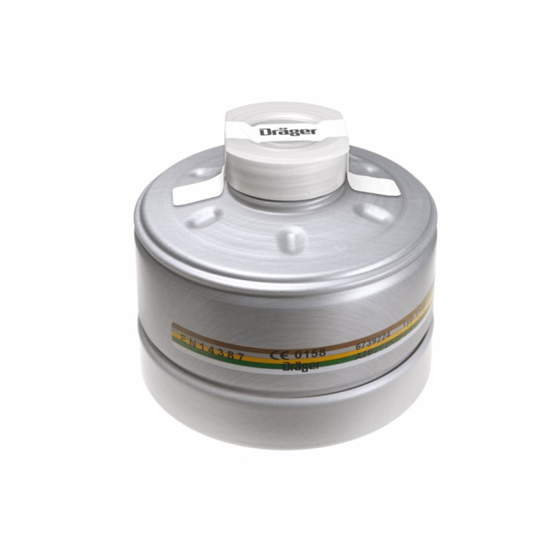 Filtro drager a2b2e2k2 p3 r d/nbc 6739224 plata