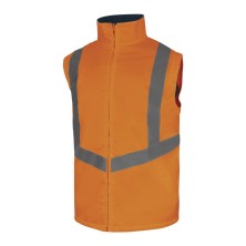 parka a.v. delta plus optimum3 en naranja/marino