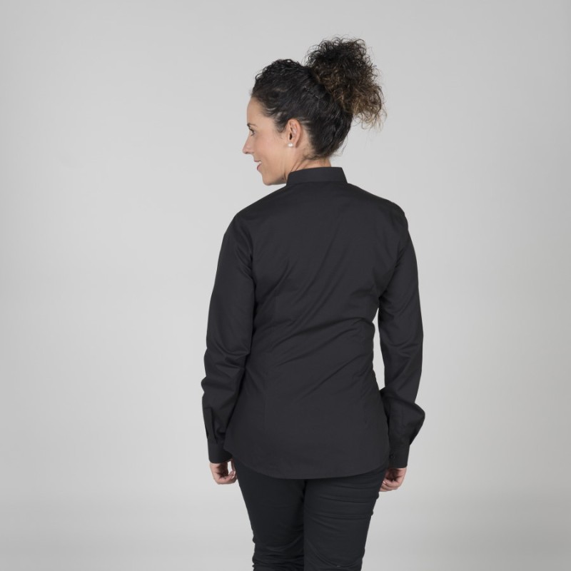 Camisa mujer cuello mao garys 2482