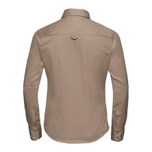 camisa m/l mujer 779.00 en khaki