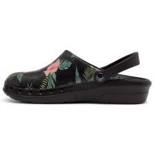 zueco suecos oden print en medical azul 