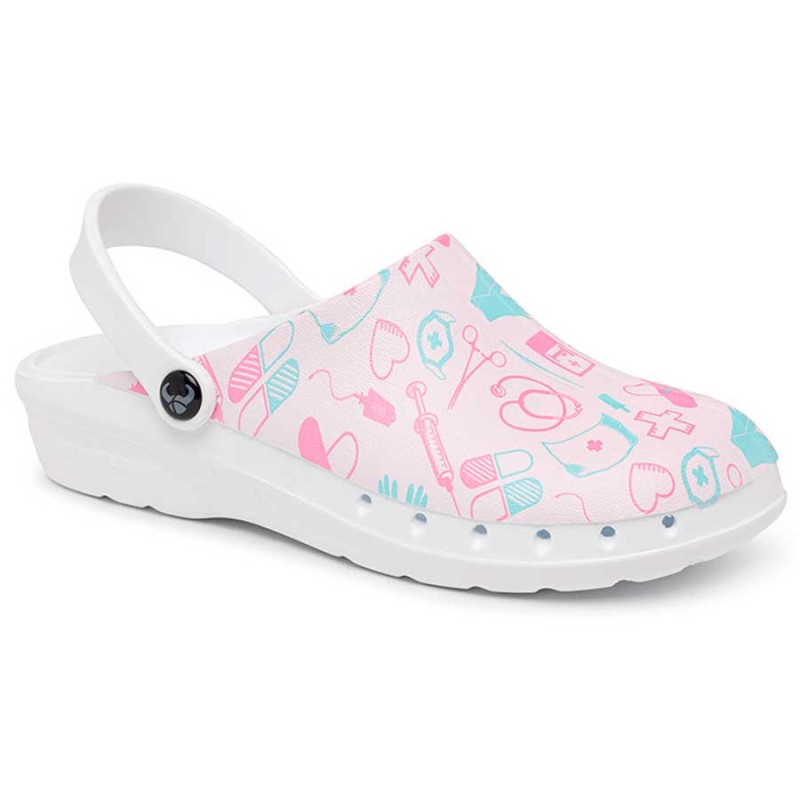 Zueco suecos oden fusion print