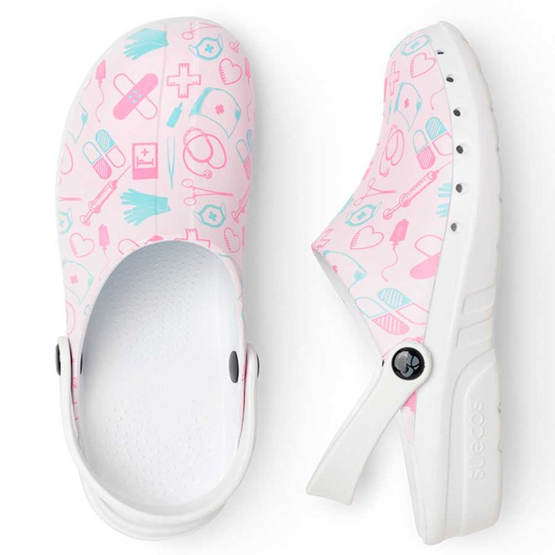 Zueco suecos oden fusion print