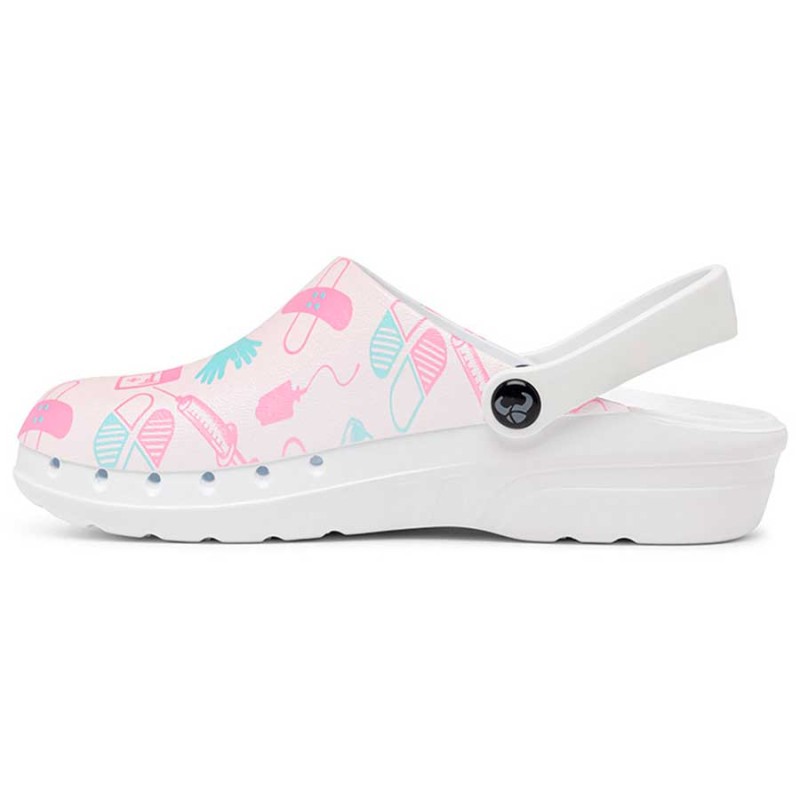 Zueco suecos oden fusion print