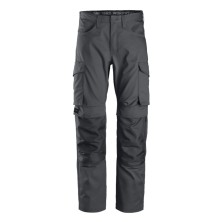 pantalon snickers service 6801 en gris acero