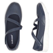 zapato suecos frida charol en marino