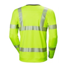 camiseta a.v. helly hansen lifa 75111 en amarillo
