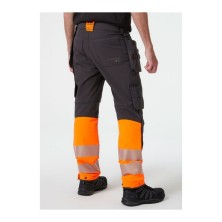 pantalón a.v. helly hansen construction icu 77500 en naranja/ebano