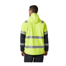chaqueta impermeable a.v. helly hansen alna 2.0 70295 en amarillo/ebano