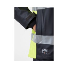 chaqueta impermeable a.v. helly hansen alna 2.0 70295 en amarillo/ebano