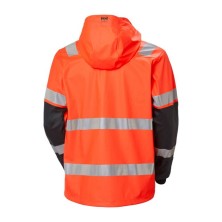 chaqueta impermeable a.v. helly hansen alna 2.0 70295 en naranja/ebano
