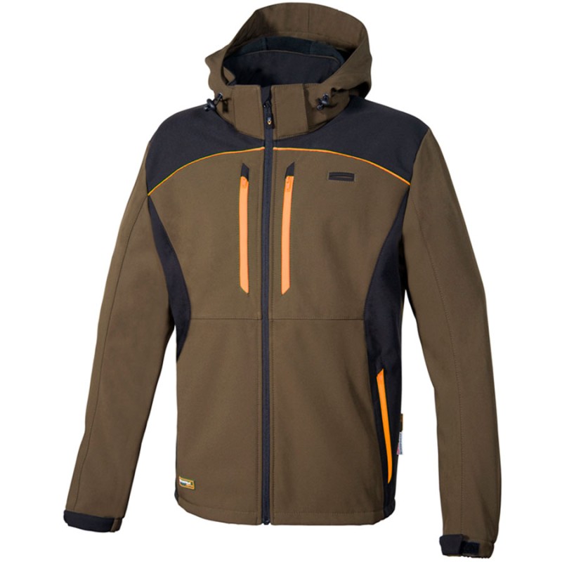 Cazadora softshell cofra klarbo v552