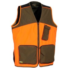 chaleco cofra zivat v542 en fango/naranja