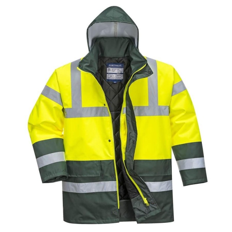 Parka alta visibilidad portwest s466