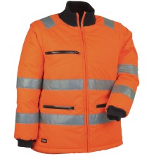 CHAQUETA ACOLCHADA A.V. COFRA NEON V003