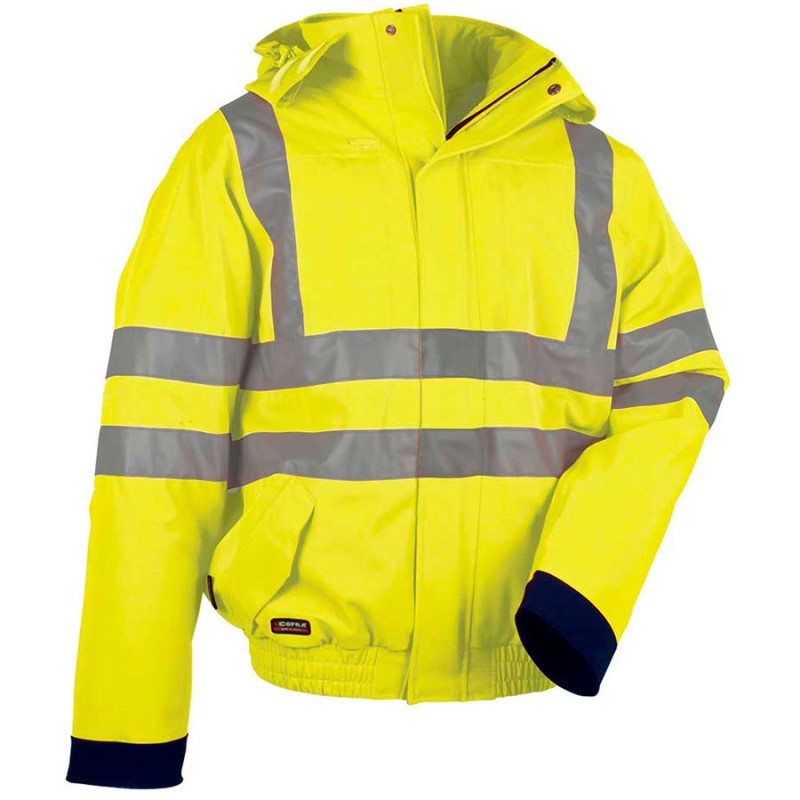 Chaqueta acolchada a.v. cofra fluo v075