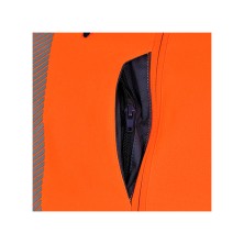 cazadora a.v. cofra acarigua v600 en naranja/azul marino