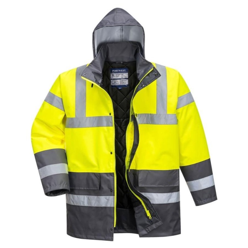 Parka alta visibilidad portwest s466