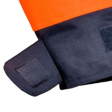 parka a.v. cofra st petersburg v342 en naranja/azul marino