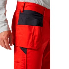 pantalon helly hansen manchester 77523 en rojo alerta/ebano