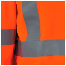 polo a.v. cofra akutan v622 en naranja fluor