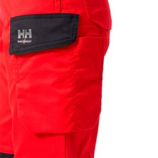 pantalon mujer helly hansen manchester 77529 en rojo alerta/ebano