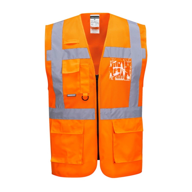 Chaleco rejilla portwest c496