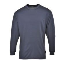 camiseta termica portwest base layer b133 en antracita