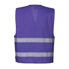 chaleco portwest f474 en purpura
