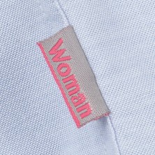 camisa m/l mujer cofra witshire v427 en azul celeste
