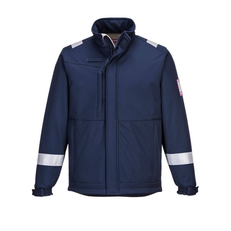 Chaqueta softshell ignifuga portwest mv73