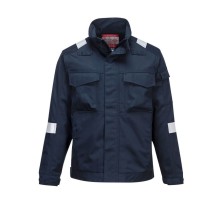 chaqueta portwest bizflame fr68 en azul marino
