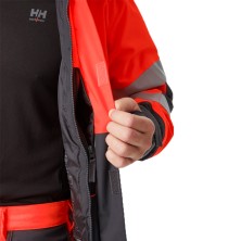 chaqueta a.v. helly hansen alna 2.0 71392 en rojo/ebano