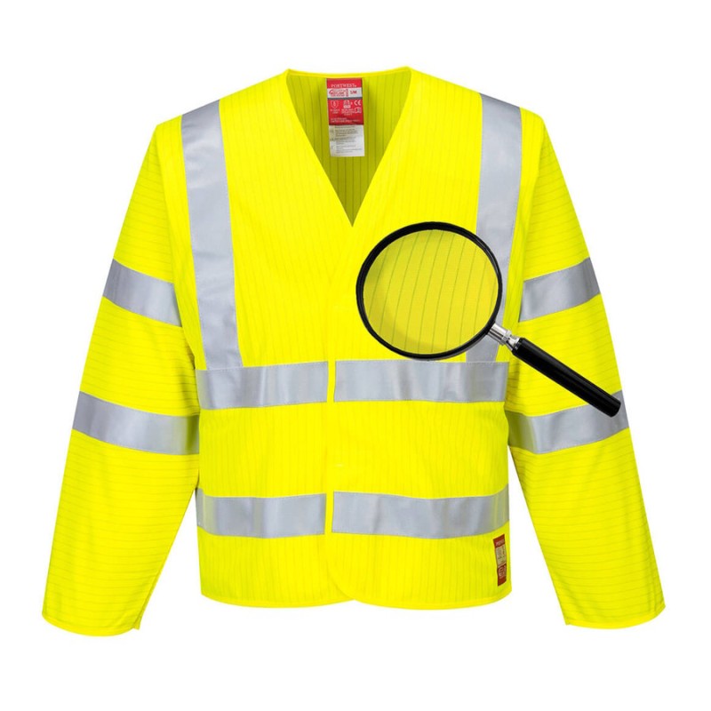 Chaqueta a.v. ignifugo-antiestatico portwest fr85